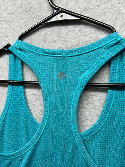 Lululemon Run: Swiftly Tech Racerback Size 8 Heathered Surge