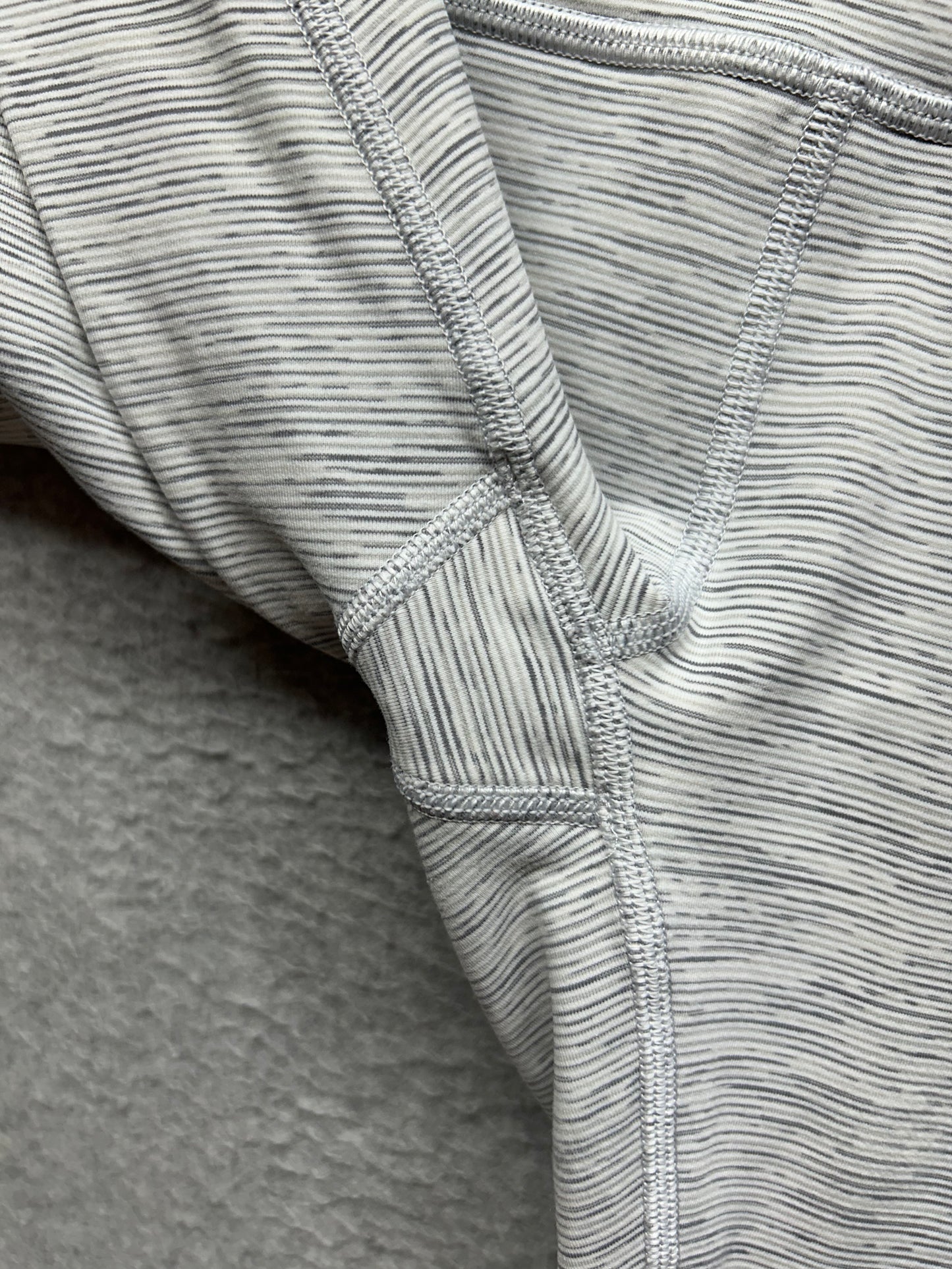 Lululemon Wunder Under High-Rise Tight 25" Luxtreme Size 4 Wee Are From Space Sheer Blue Chambray