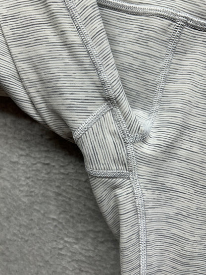 Lululemon Wunder Under High-Rise Tight 25" Luxtreme Size 4 Wee Are From Space Sheer Blue Chambray