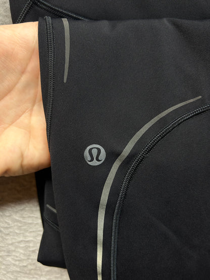 Lululemon Base Pace High-Rise Reflective Tight 25" Size 4 Black