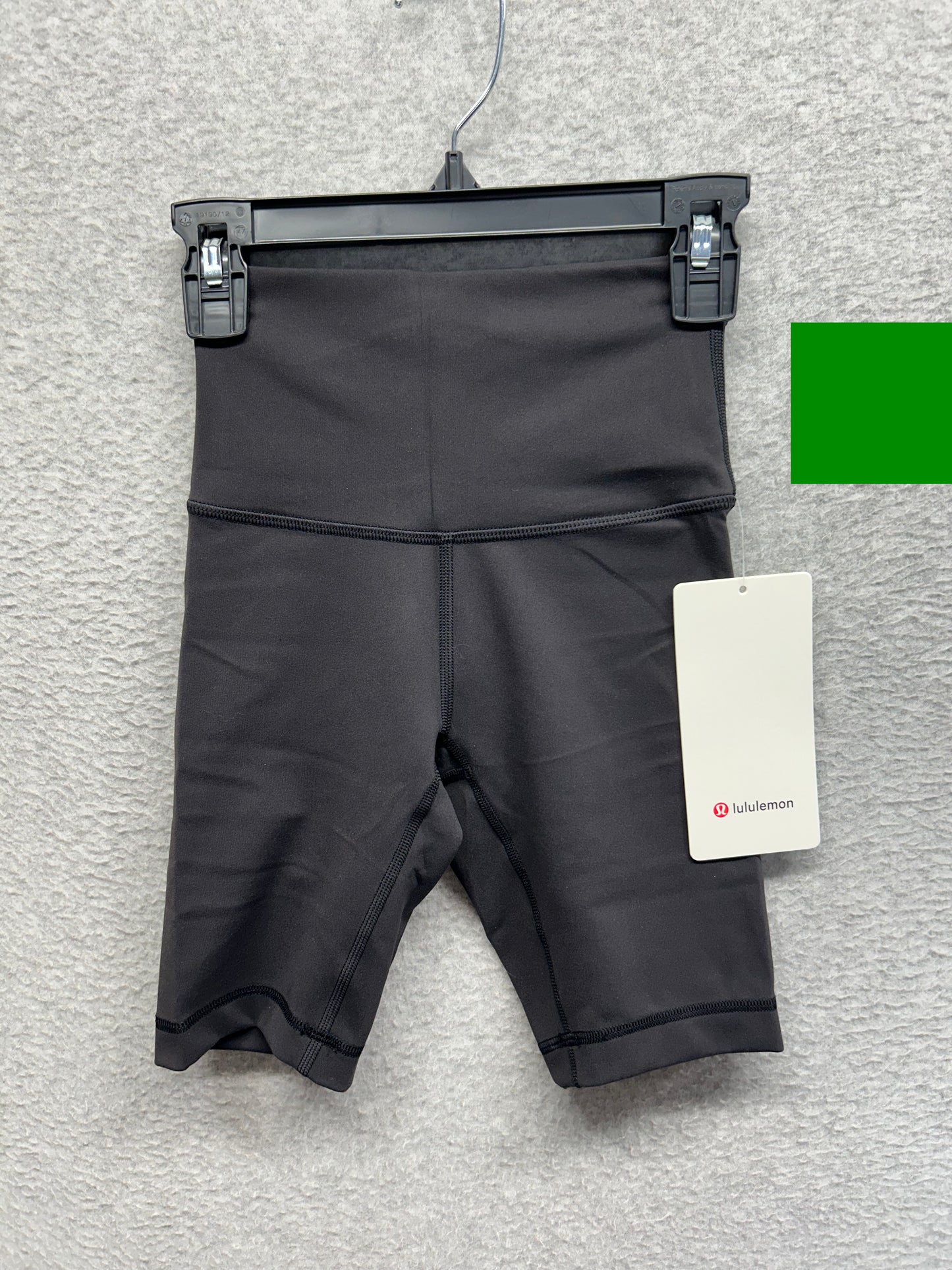 Lululemon Wunder Train High Rise Short 8" Size 0 Black