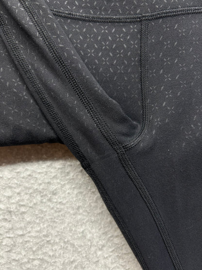 Lululemon Align High-Rise Pant 28" Size 4 (Square) Gradiate Geo Emboss Black