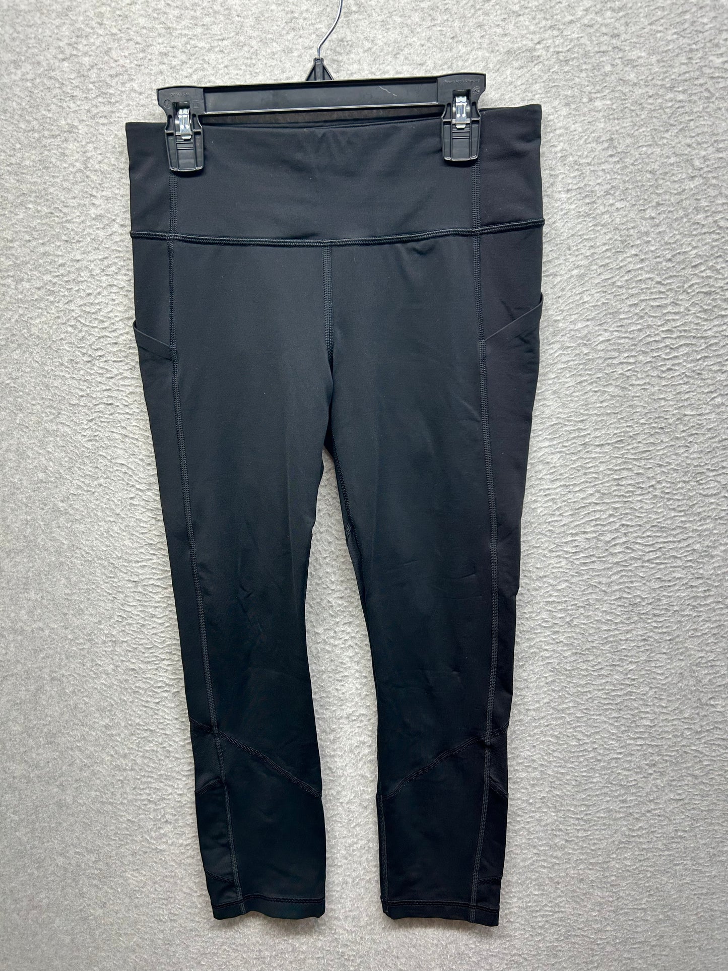 Lululemon Pace Rival Crop 22" Size 4 Black