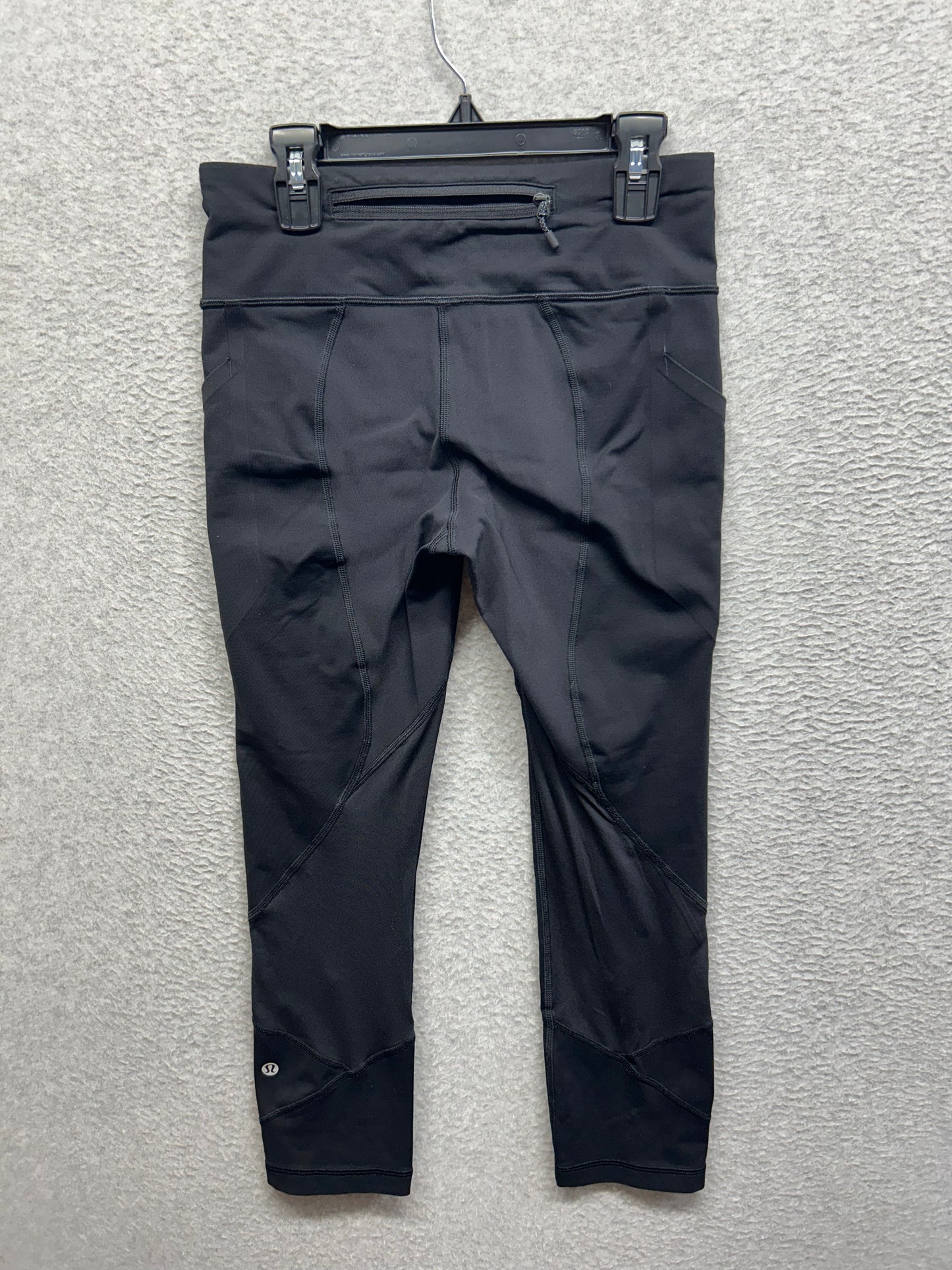 Lululemon Pace Rival Crop 22" Size 4 Black
