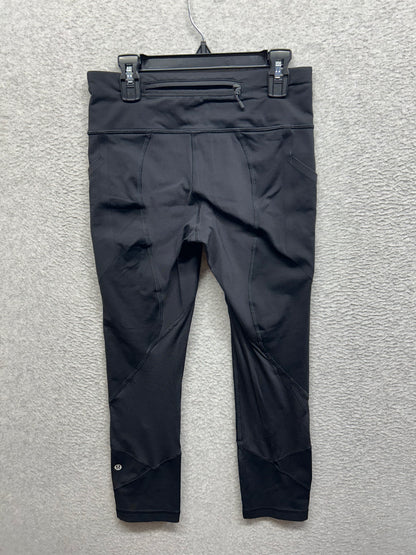 Lululemon Pace Rival Crop 22" Size 4 Black