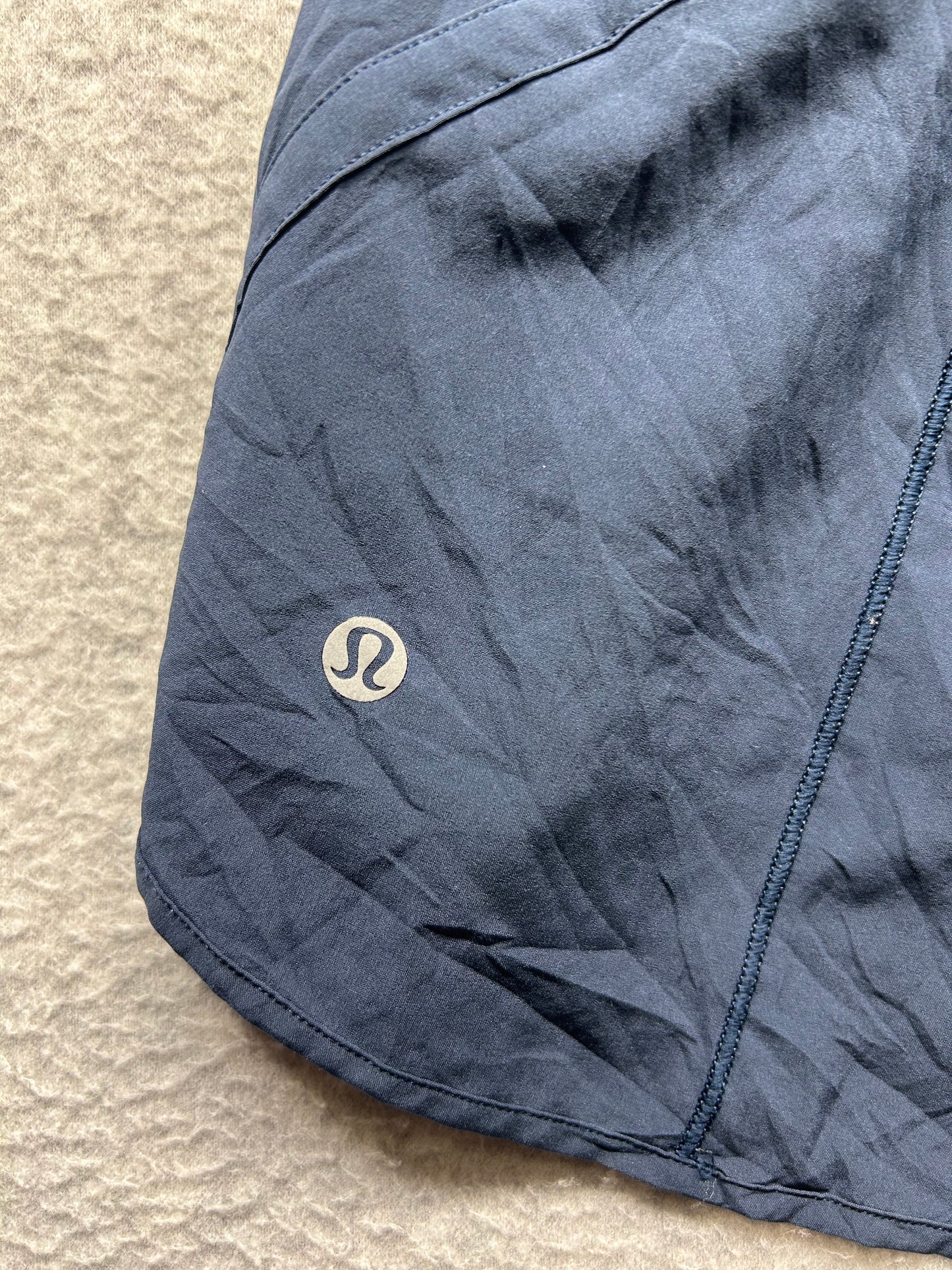 Lululemon Track That Short 5" Size 10 True Navy