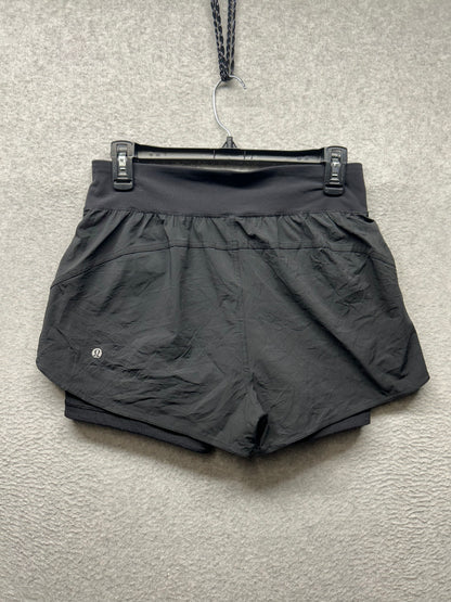 Lululemon Breezy Dot Shorts 2" Size 6 Black