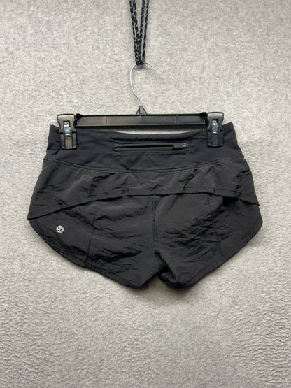 Lululemon Speed Up Short 2.5" Size 2 Black