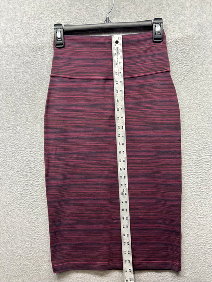 Lululemon Tube And From Skirt Size 4 Cyber Red Grape Bordeaux Drama