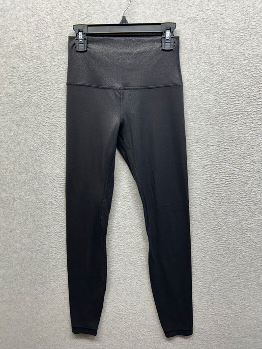 Lululemon Align High-Rise Pant 28" Size 4 (Square) Shine Radiate Foil Print Black