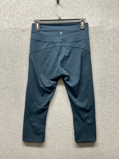Lululemon In Movement Crop 19" Size 8 Submarine