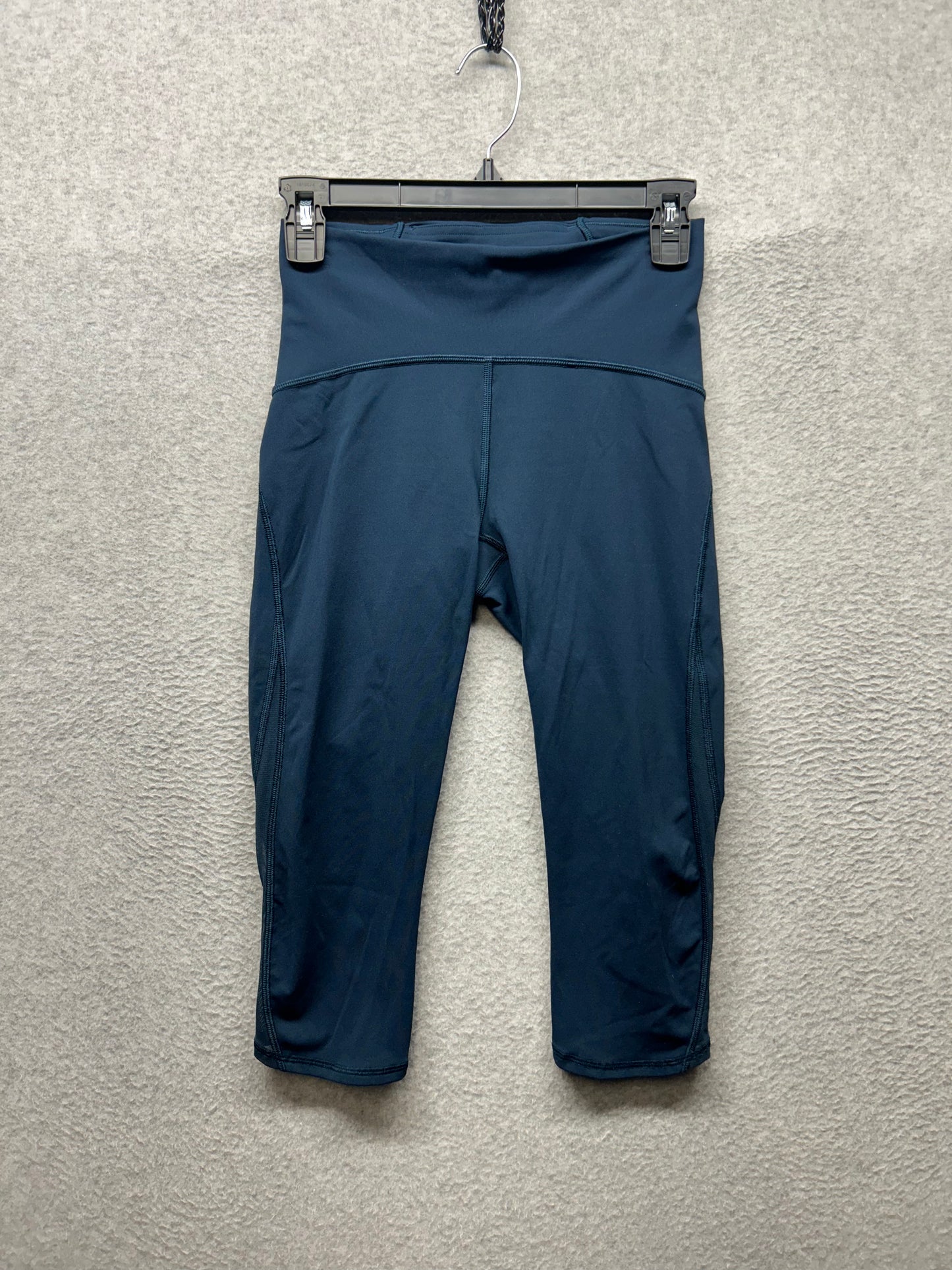 Lululemon Train Times Crop 16.5" Size 6 Nocturnal Teal