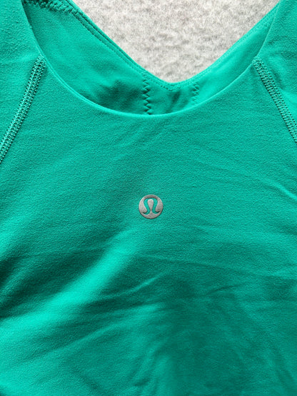 Lululemon Align Bodysuit 8" Size 6 Maldives Green