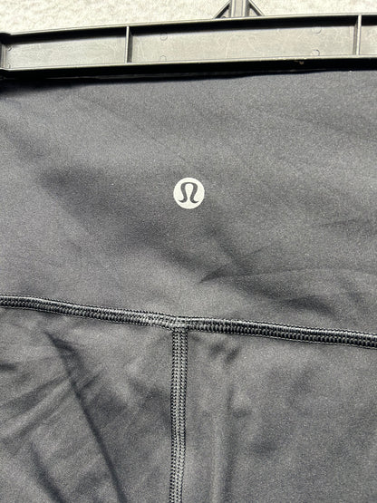 Lululemon Wunder Under Crop High-Rise Full-On Luxtreme 20" Size 8 Black
