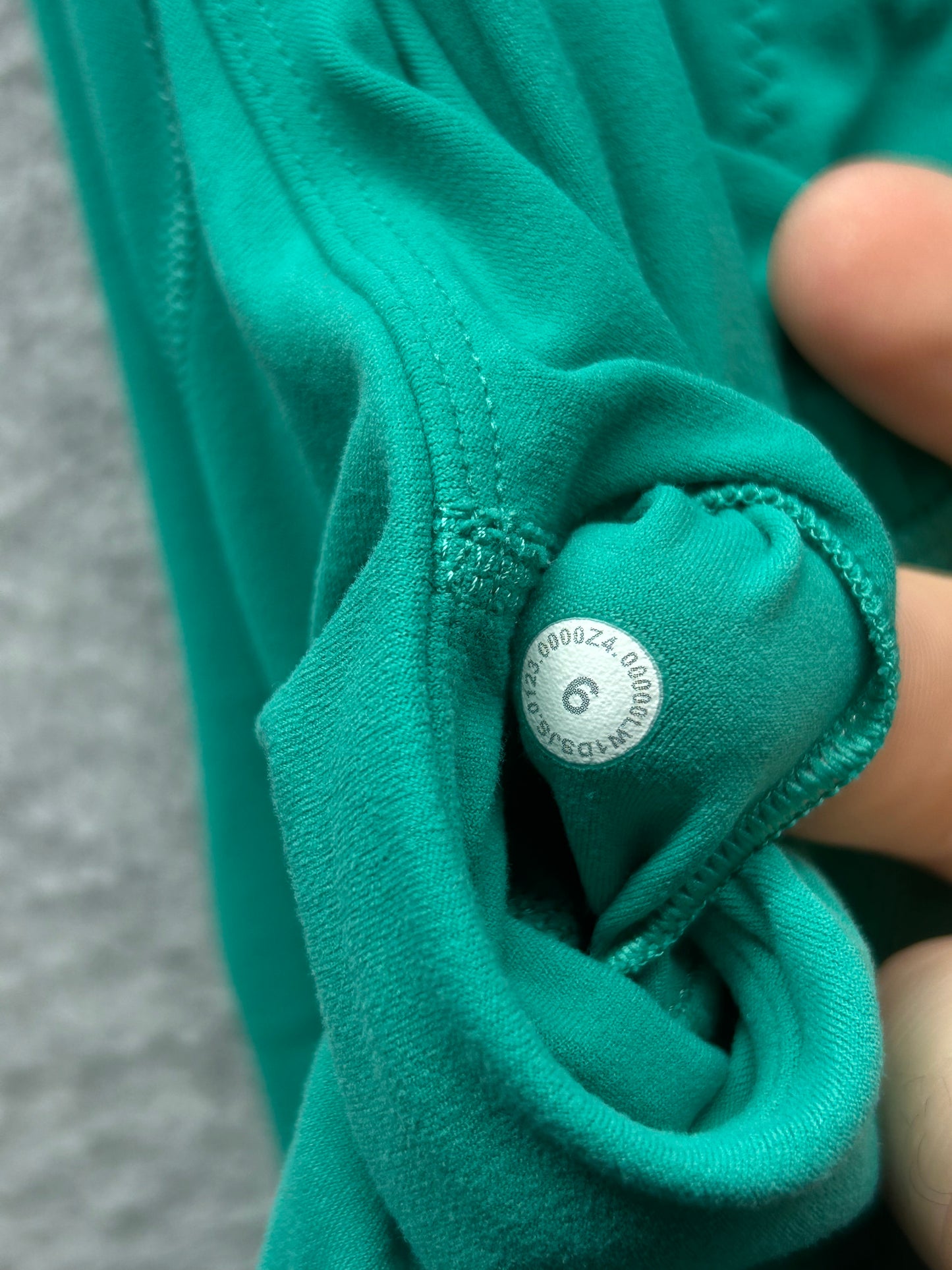 Lululemon Align Bodysuit 8" Size 6 Maldives Green