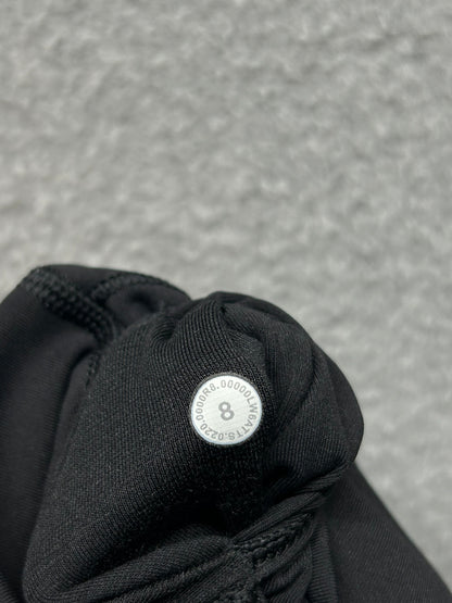 Lululemon Wunder Under Crop High-Rise Full-On Luxtreme 20" Size 8 Black