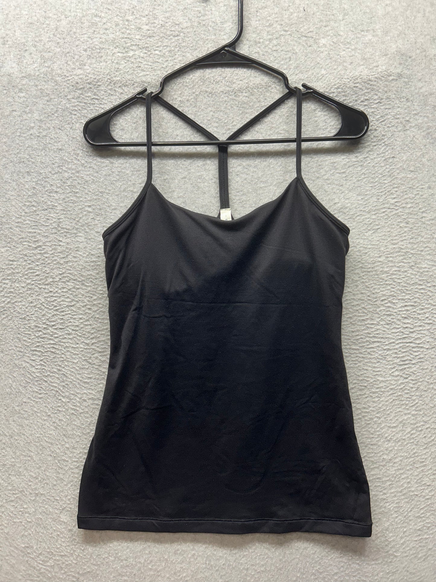 Lululemon Power Pose Tank Size 8 (Light Support For A/B Cup) Black