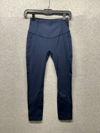 Lululemon All The Right Places Crop II 23" Size 4 True Navy