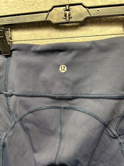 Lululemon All The Right Places Crop II 23" Size 4 True Navy