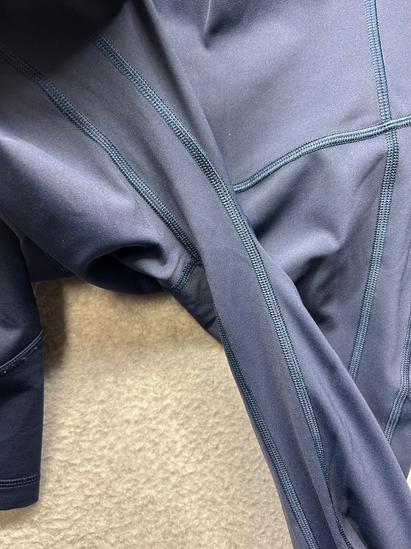 Lululemon All The Right Places Crop II 23" Size 4 True Navy