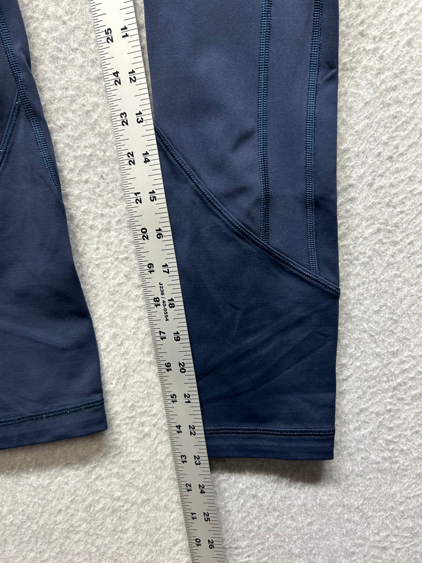 Lululemon All The Right Places Crop II 23" Size 4 True Navy