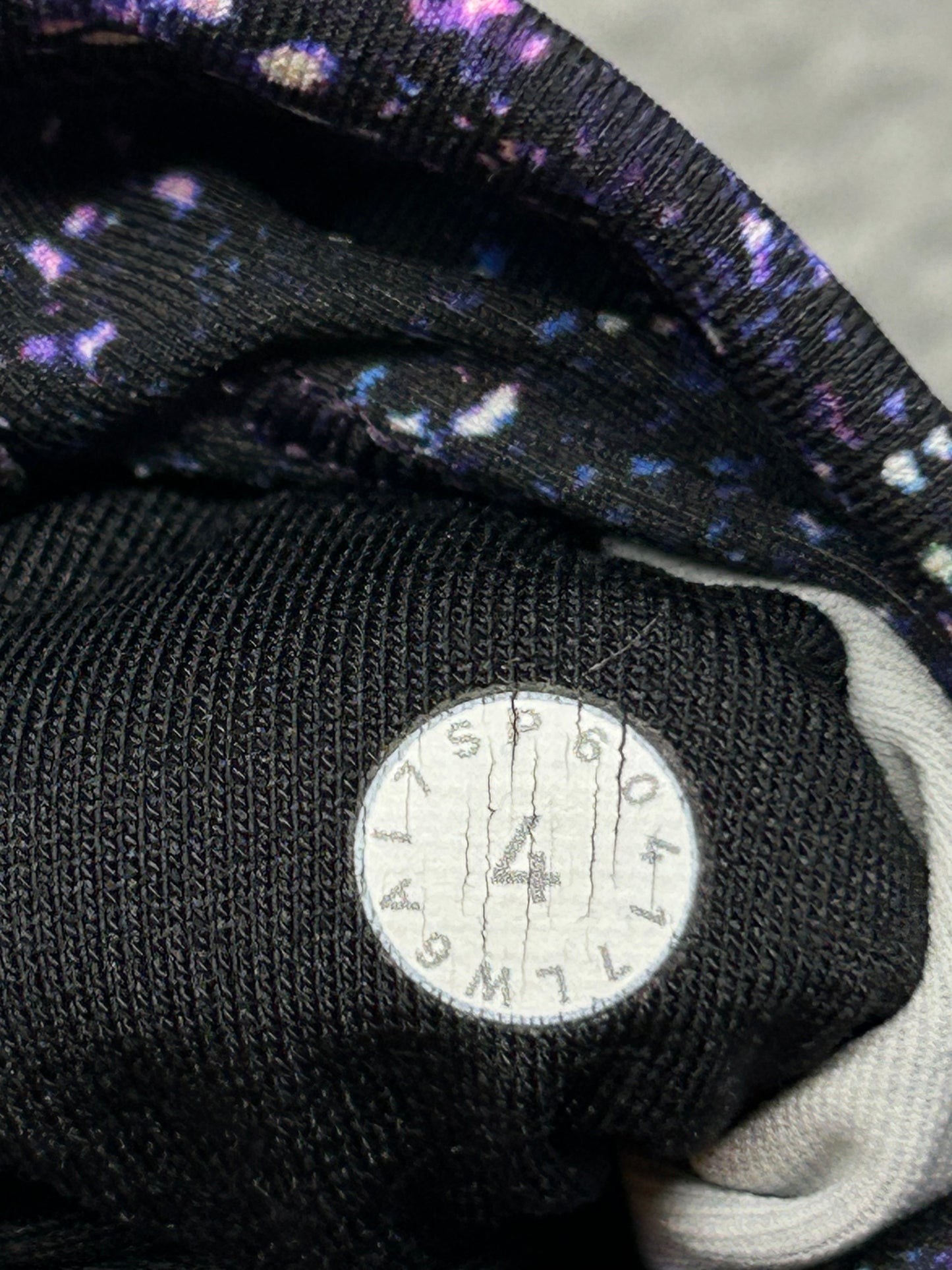 Lululemon Wunder Under Crop 21" Size 4 Crystalline Multi