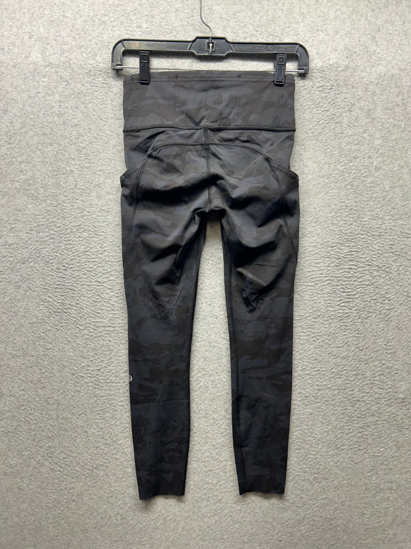 Lululemon Fast and Free Tight II 24" Nulux Size 4 Incognito Camo Multi Grey