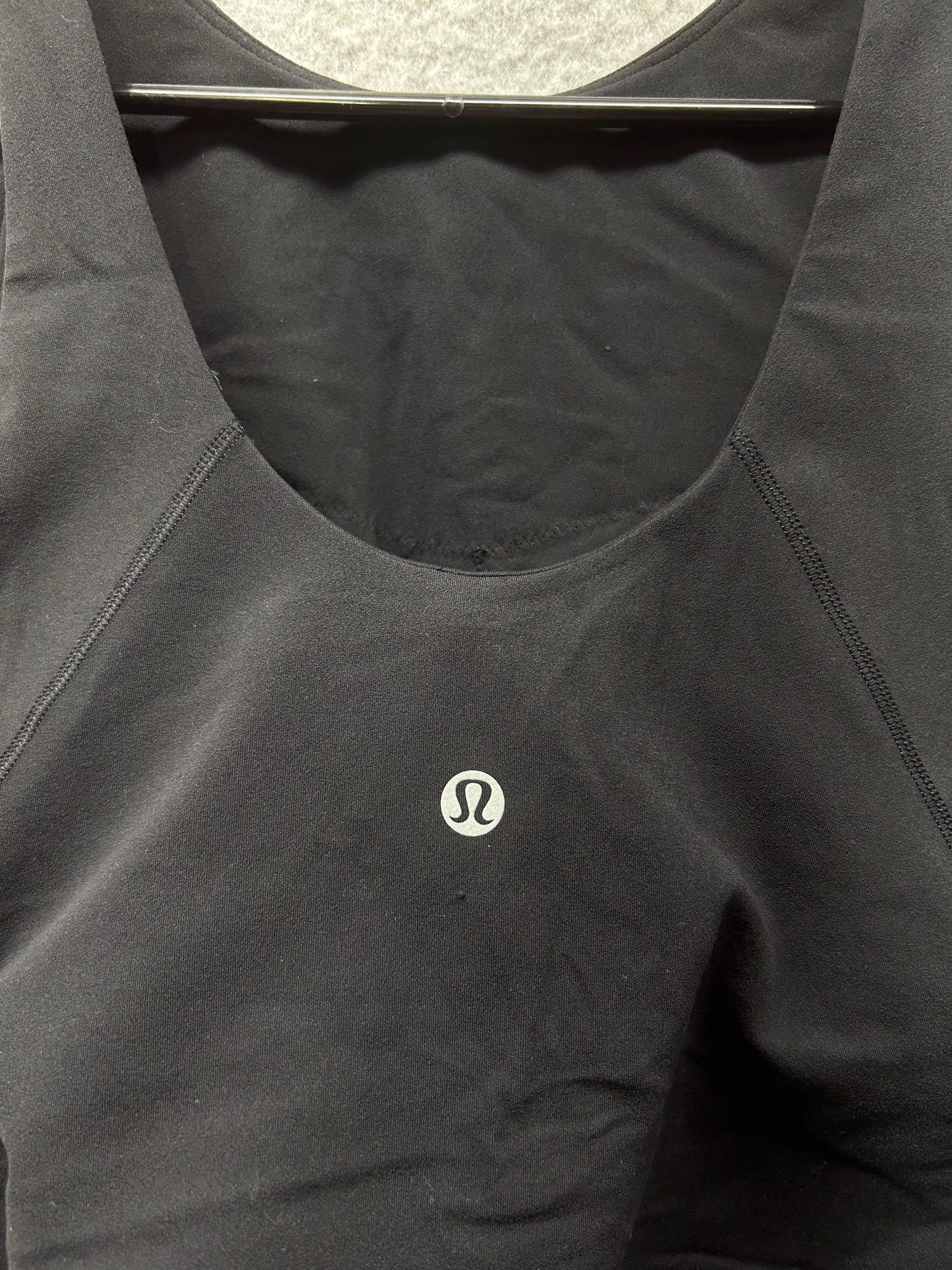 Lululemon Align High-Neck Tank Top Size 8 Black