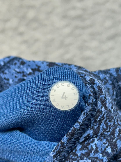 Lululemon Wunder Under Crop Luxtreme 21" Size 4 Mineral Deposit Lunar Eclipse Royal