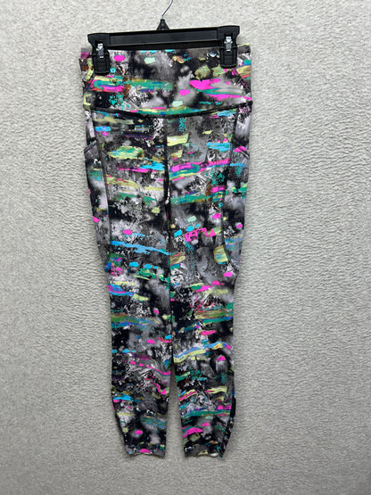 Lululemon Fast and Free High-Rise Tight 25" Size 4 (Square) Paint Drift Multi
