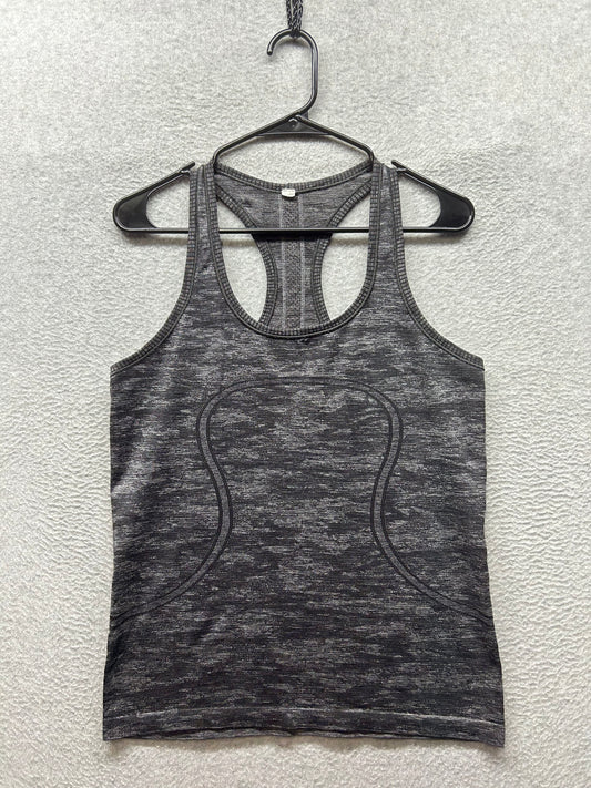 Lululemon Swiftly Tech Racerback Size 10 Black (Camo)