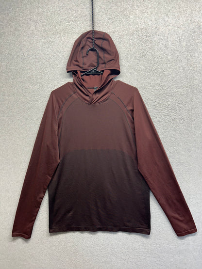 Lululemon Metal Vent Tech Hoodie 2.0 Size Large Magma / Sequoia