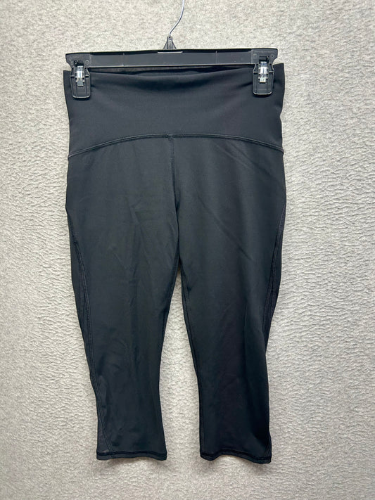 Lululemon Train Times Crop 17" Size 6 Black