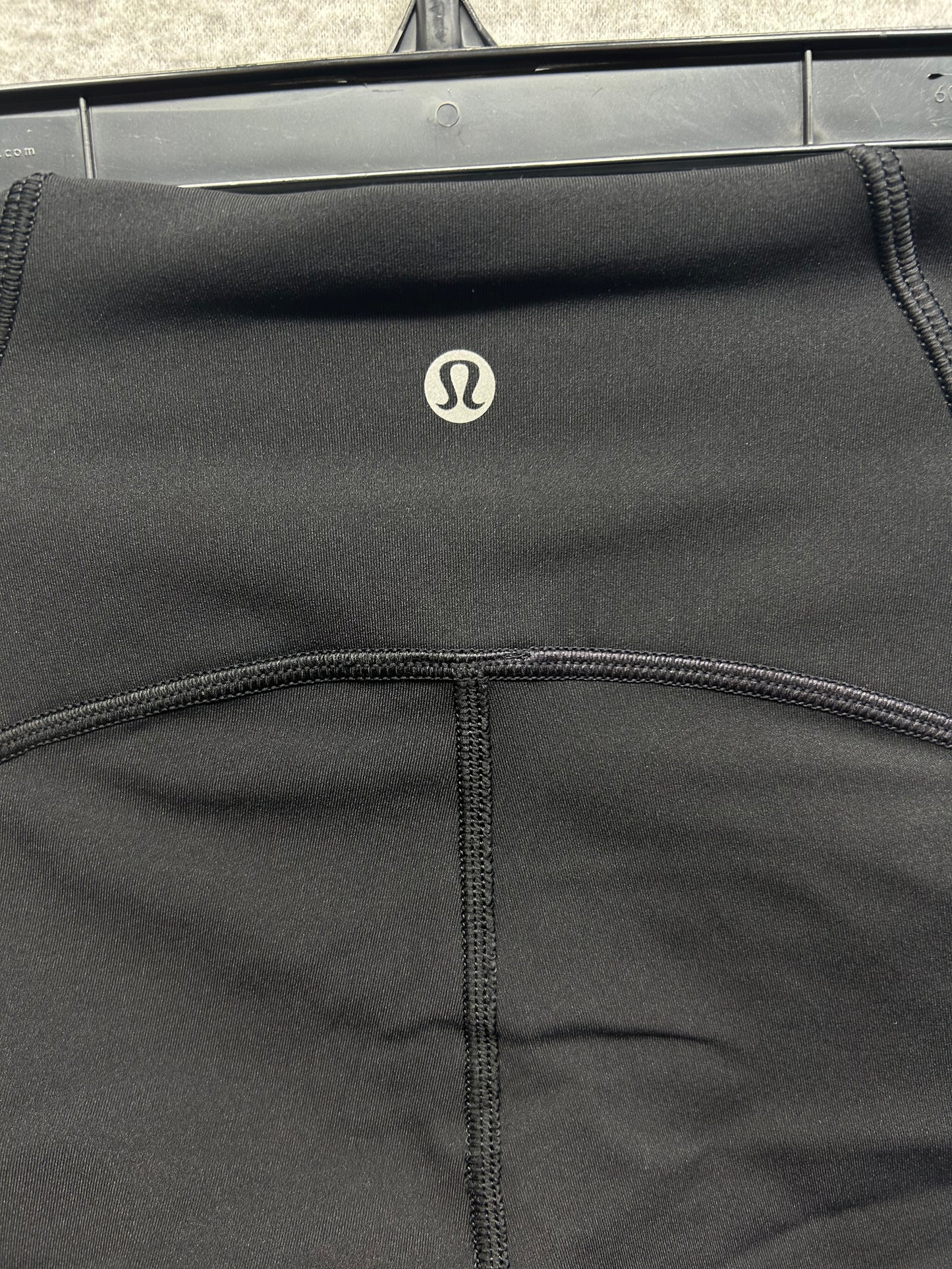 Lululemon Train Times Crop 17" Size 6 Black
