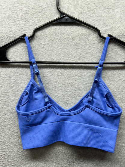 Lululemon Ebb To Street Bra Size 4 Violet Viola