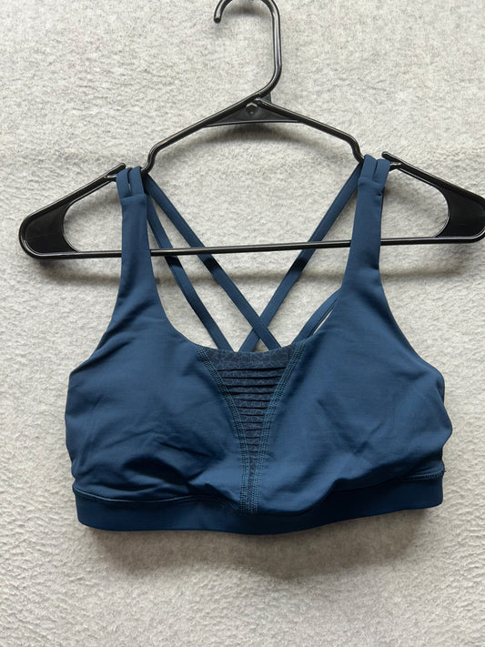 Lululemon Energy Bra (Pleat It) Size 8 Jaded