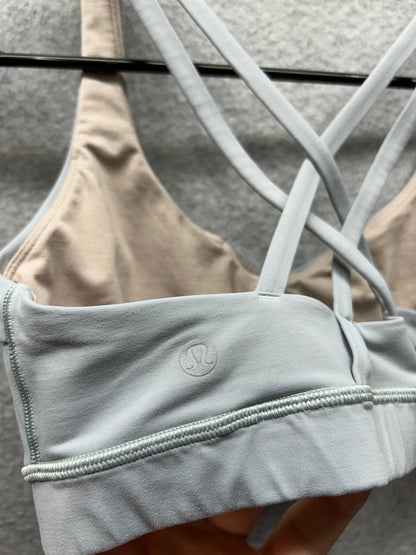 Lululemon Energy Bra Wrap Size 8 Misty Moss