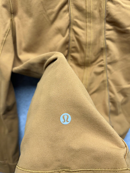Lululemon Run Briskly 1/2 Zip Size 8 Spiced Bronze