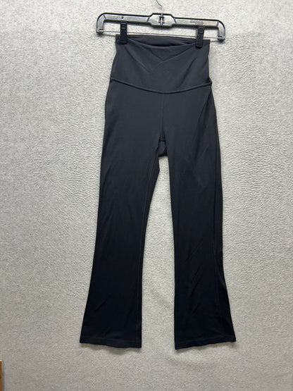 Lululemon Groove Super-High-Rise Flared Pant Nulu 27" Size 6 Black