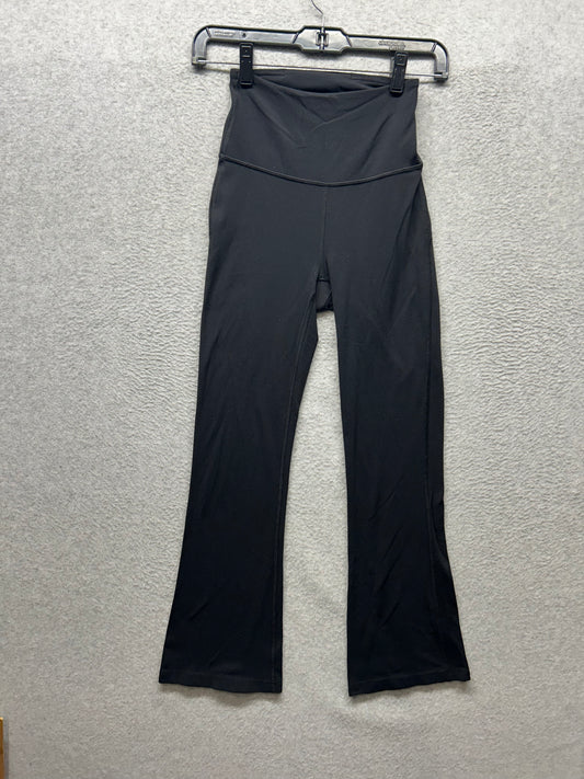 Lululemon Groove Super-High-Rise Flared Pant Nulu 27" Size 6 Black