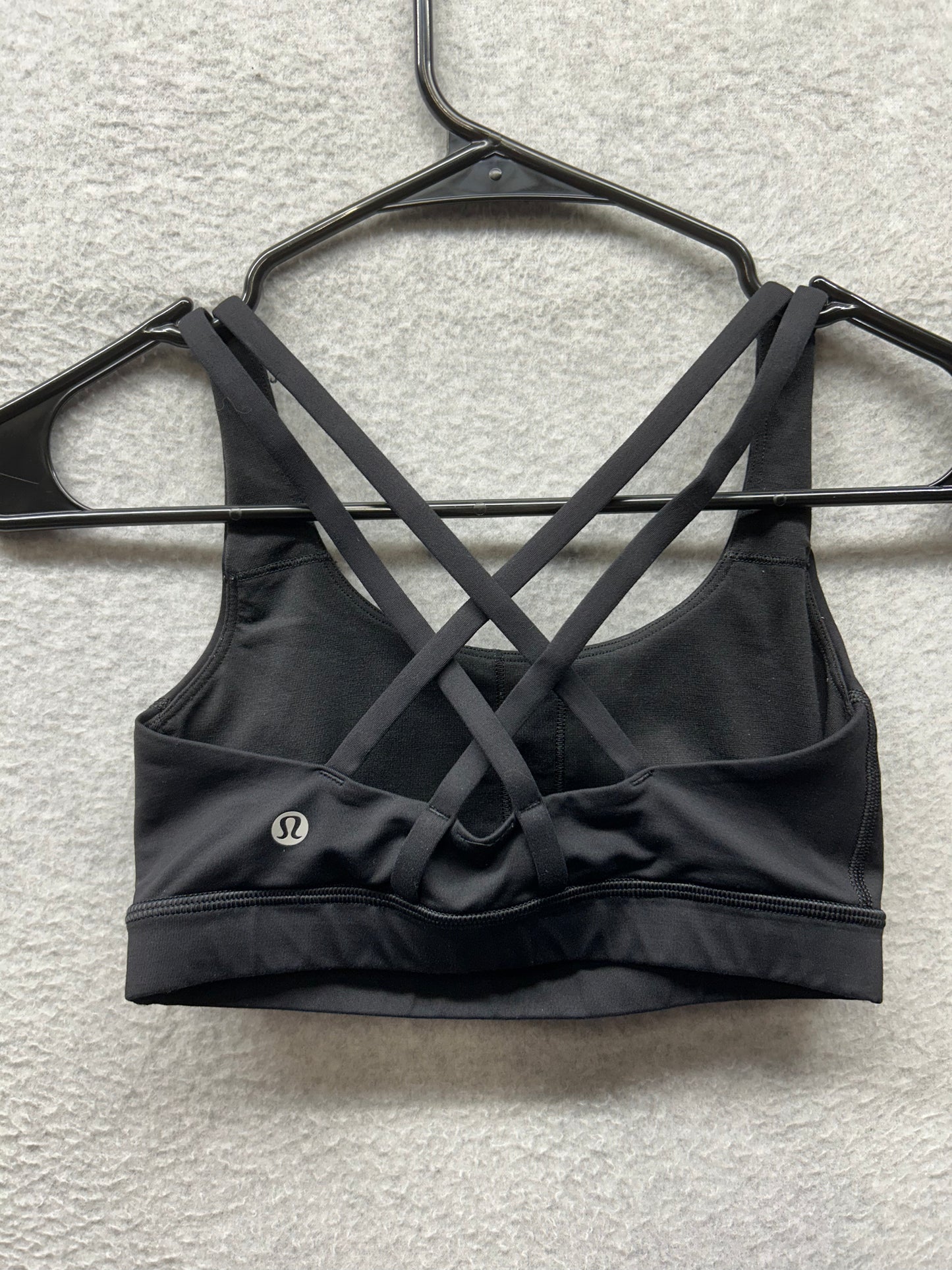 Lululemon Energy Bra Size 2 Black