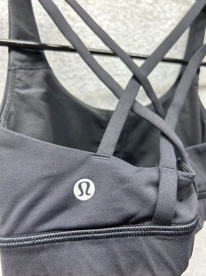 Lululemon Energy Bra Size 2 Black