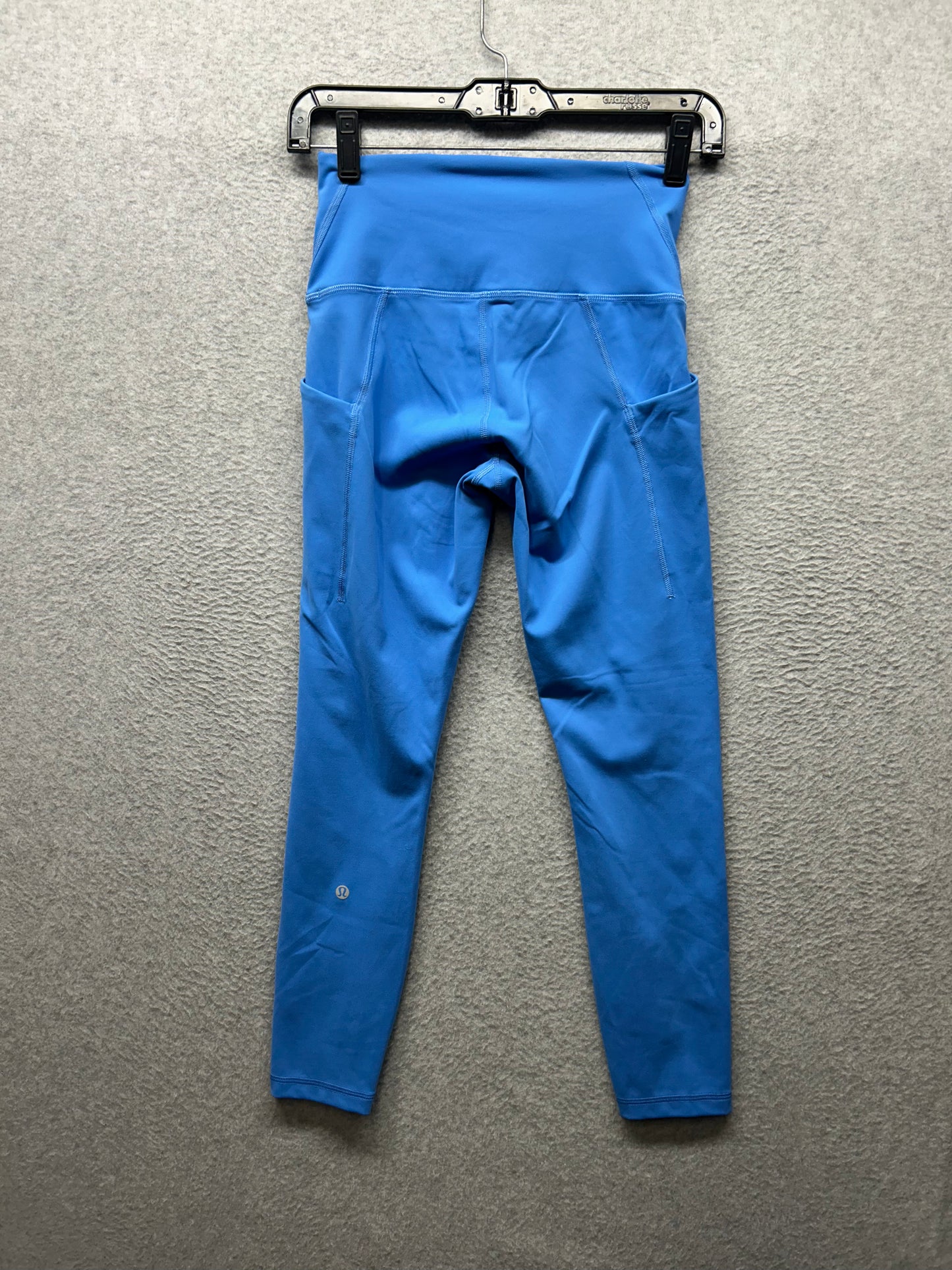 Lululemon Wunder Train High-Rise Tight with Pockets 25" Size 6 Blue Nile