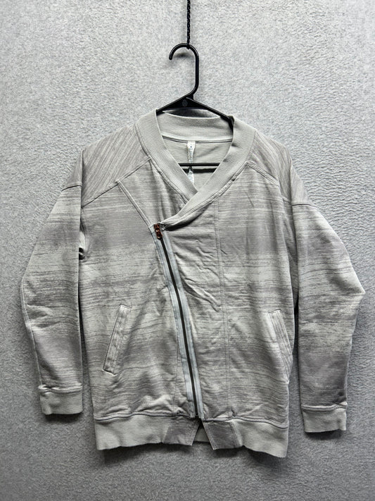 Lululemon Mula Bundle Wrap Size 4 Righteous Stripe Silver Spoon