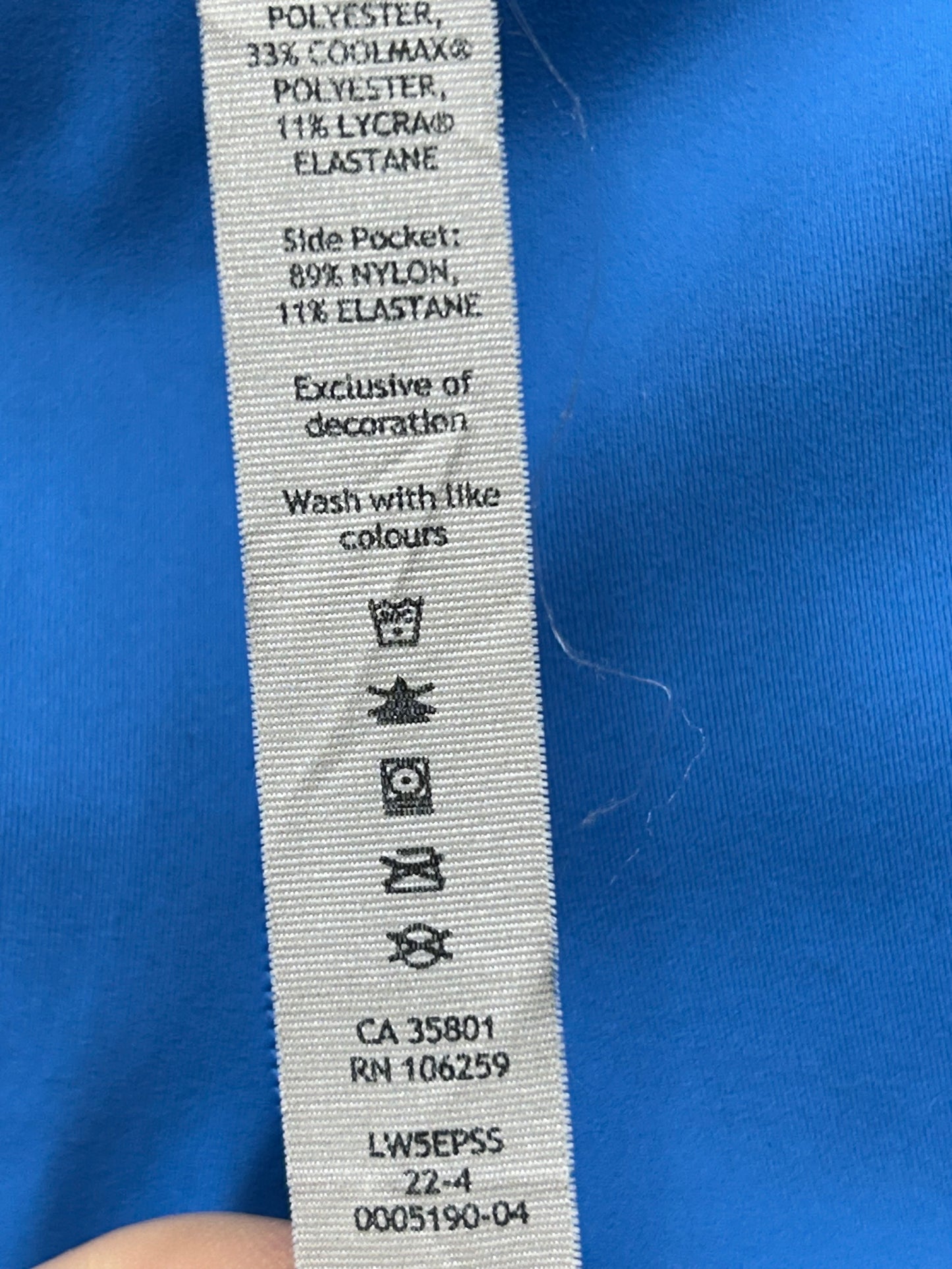 Lululemon Wunder Train High-Rise Tight with Pockets 25" Size 6 Blue Nile