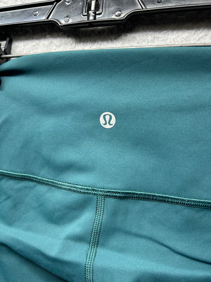 Lululemon Wunder Under Hi-Rise 7/8 Tight 24" Size 4 Green Jasper