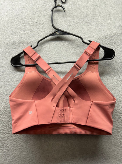 Lululemon AirSupport Bra Size 38DD Brier Rose / Pink Puff