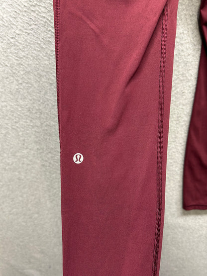 Lululemon Speed Up Tight 28" Size 6 Garnet