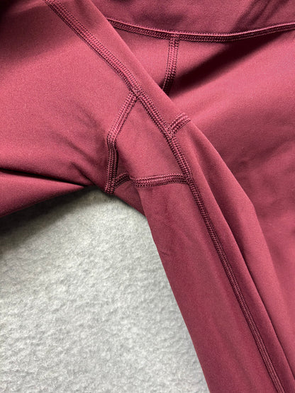 Lululemon Speed Up Tight 28" Size 6 Garnet