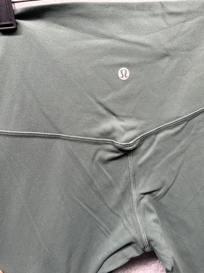 Lululemon Align High-Rise Pant 28" Size 4 (Sqaure Dot) Legacy Green